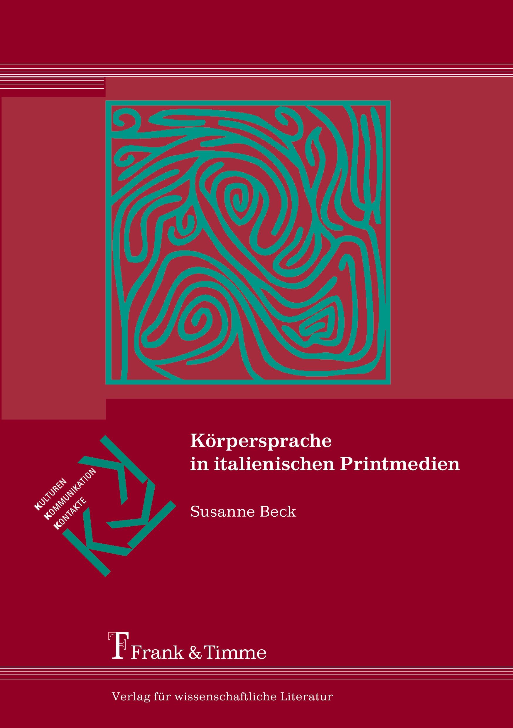 Vorderes Coverbild Körpersprache in italienischen Printmedien