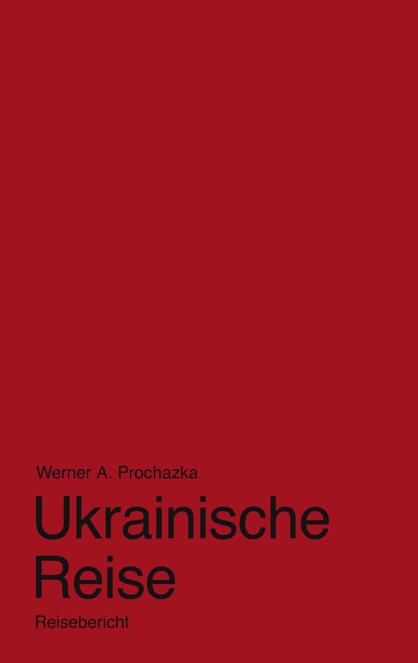 Vorderes Coverbild Ukrainische Reise