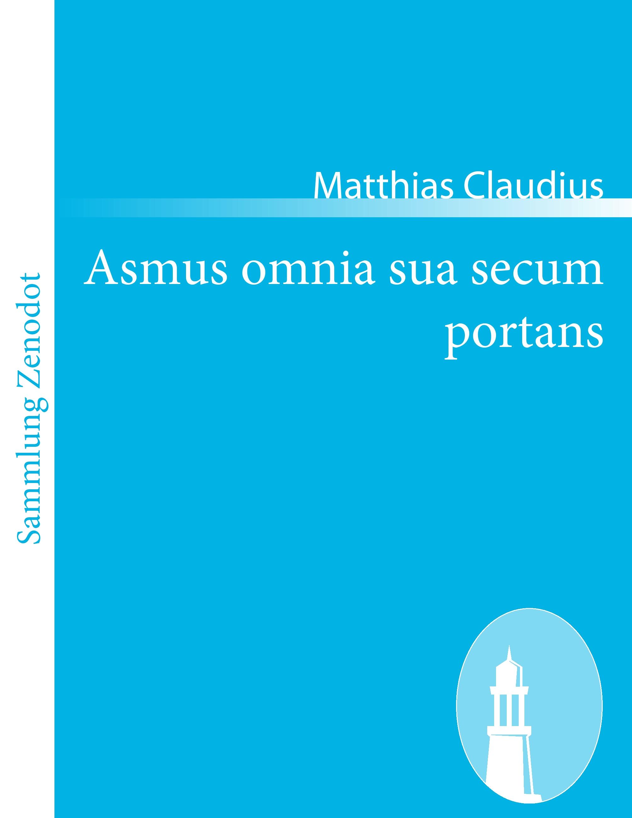 Vorderes Coverbild Asmus omnia sua secum portans