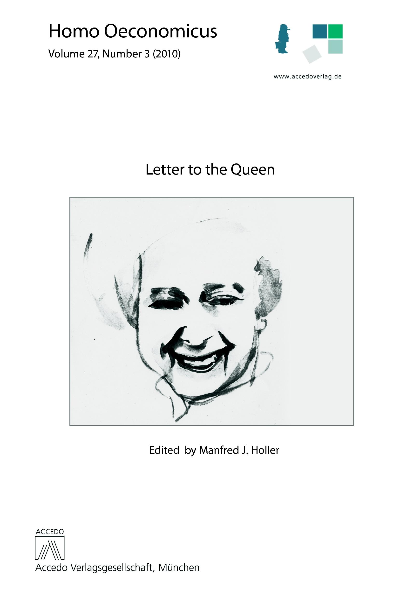 Vorderes Coverbild Letter to the Queen