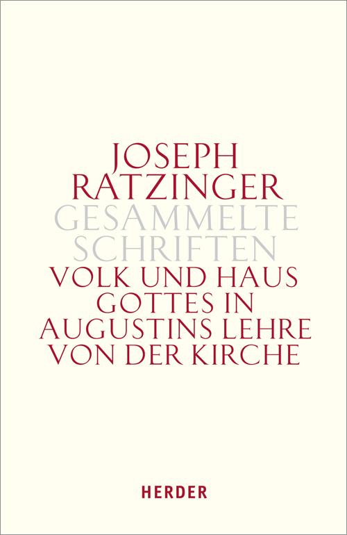 Vorderes Coverbild Volk und Haus Gottes in Augustins Lehre von der Kirche