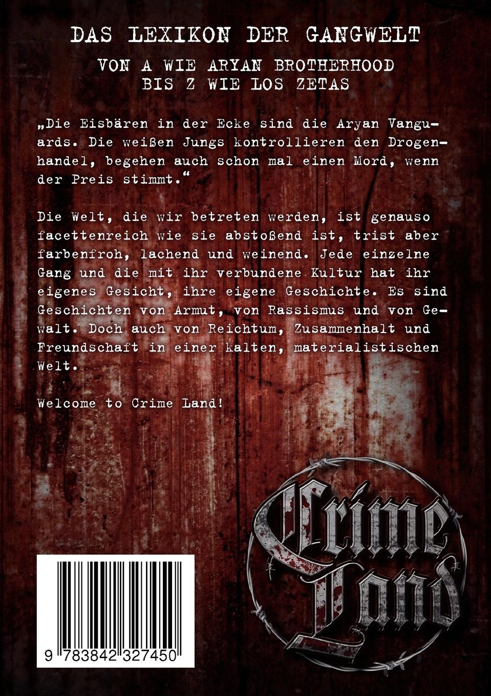 Rückseitencover Crime Land