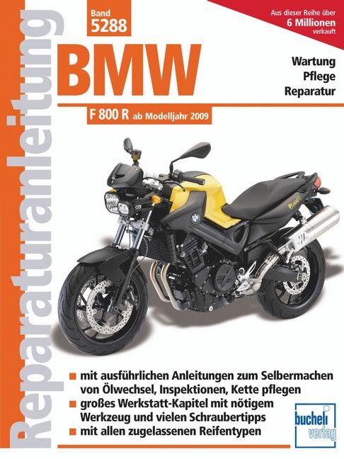 Vorderes Coverbild BMW F 800 R (Naked Bike)  -  ab Modelljahr 2009