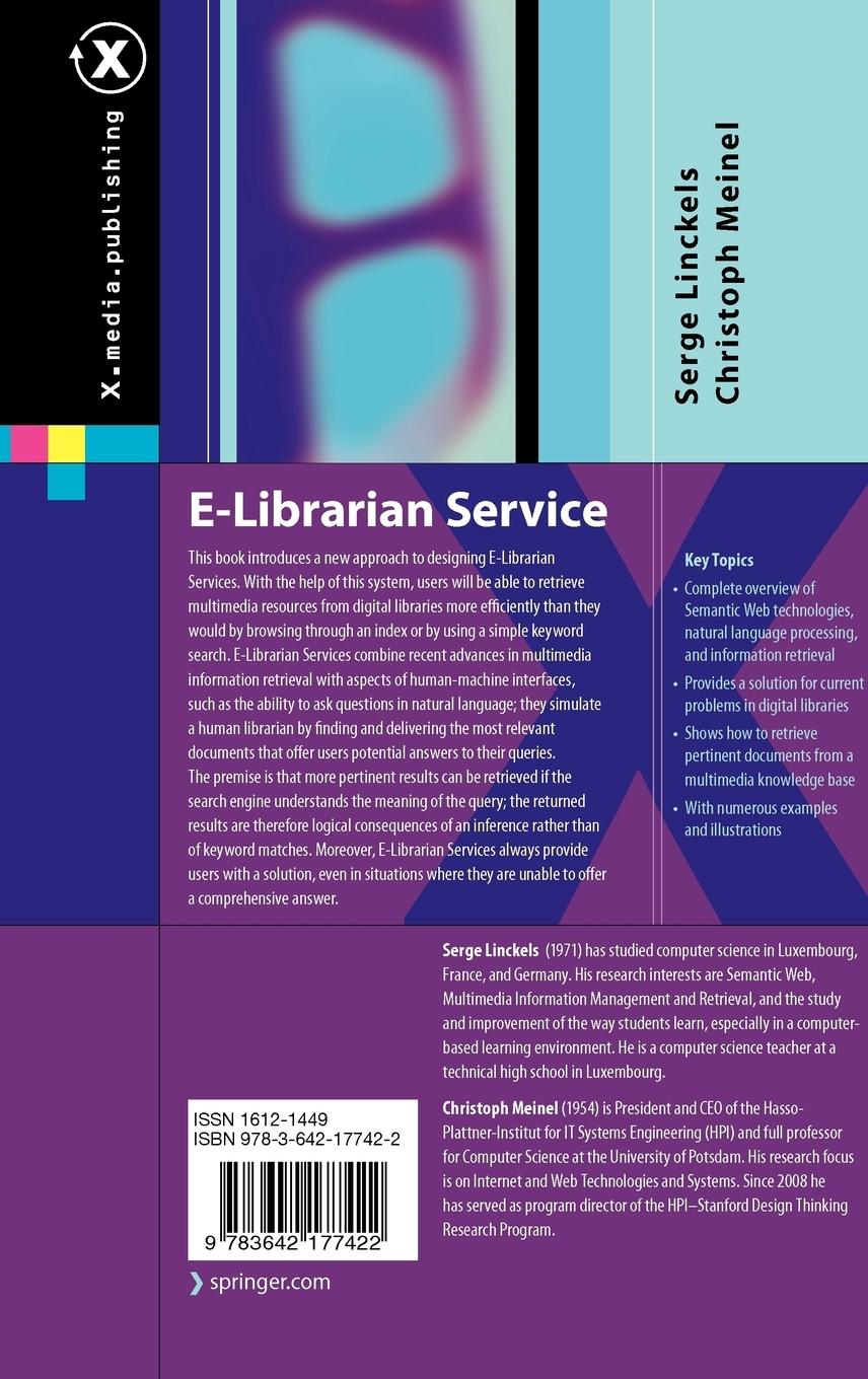 Rückseitencover E-Librarian Service