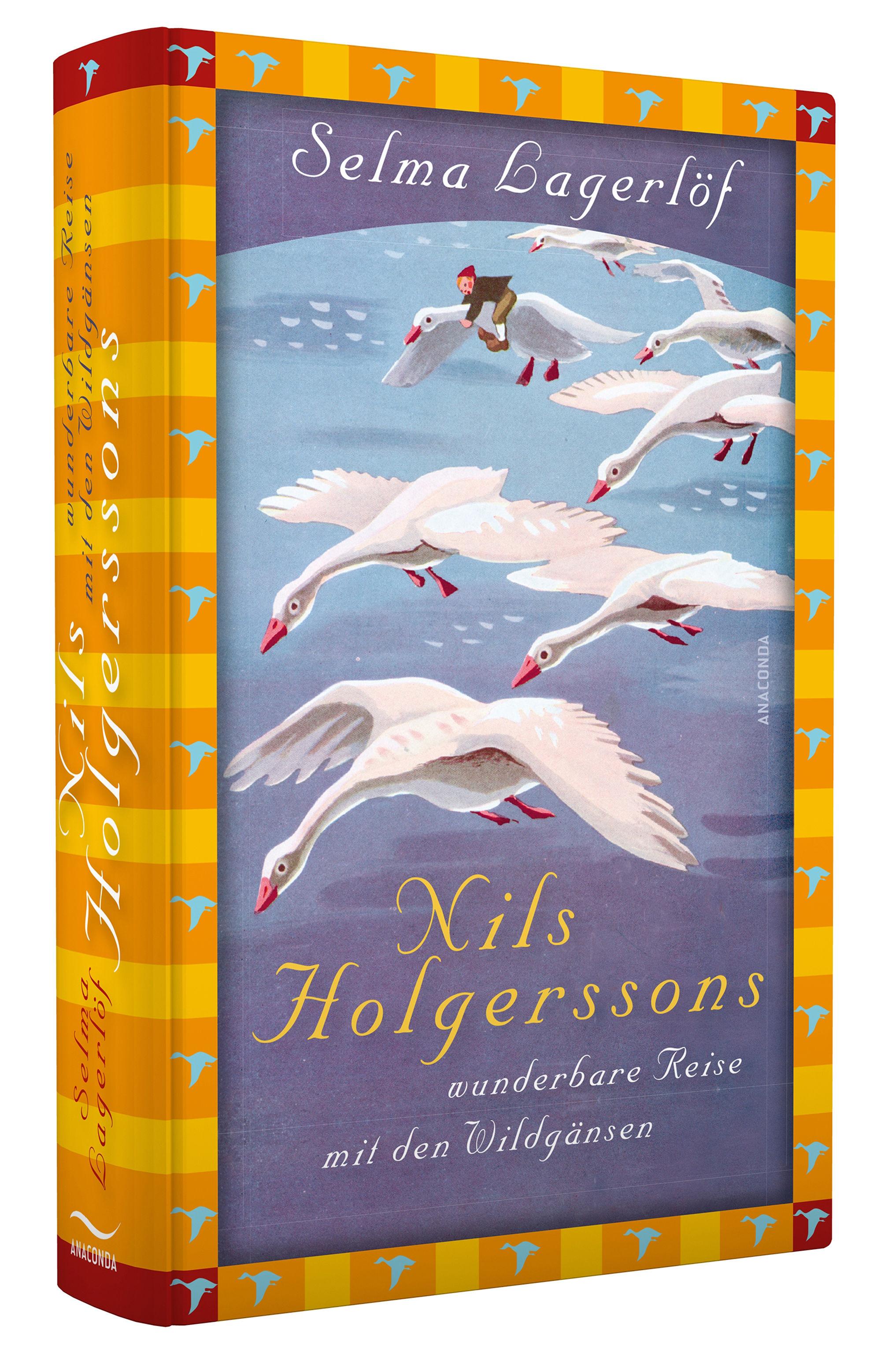 Beispielinhalt (Bild) Nils Holgerssons wunderbare Reise mit den Wildgänsen