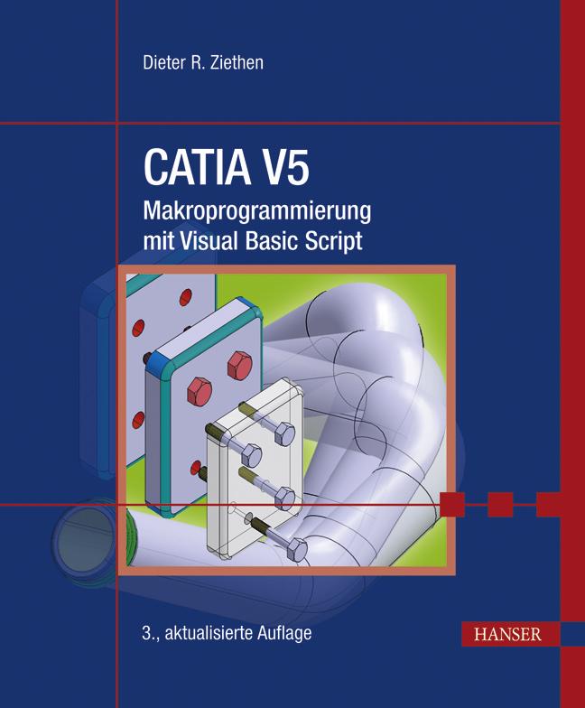 Vorderes Coverbild CATIA V5 - Makroprogrammierung mit Visual Basic Script