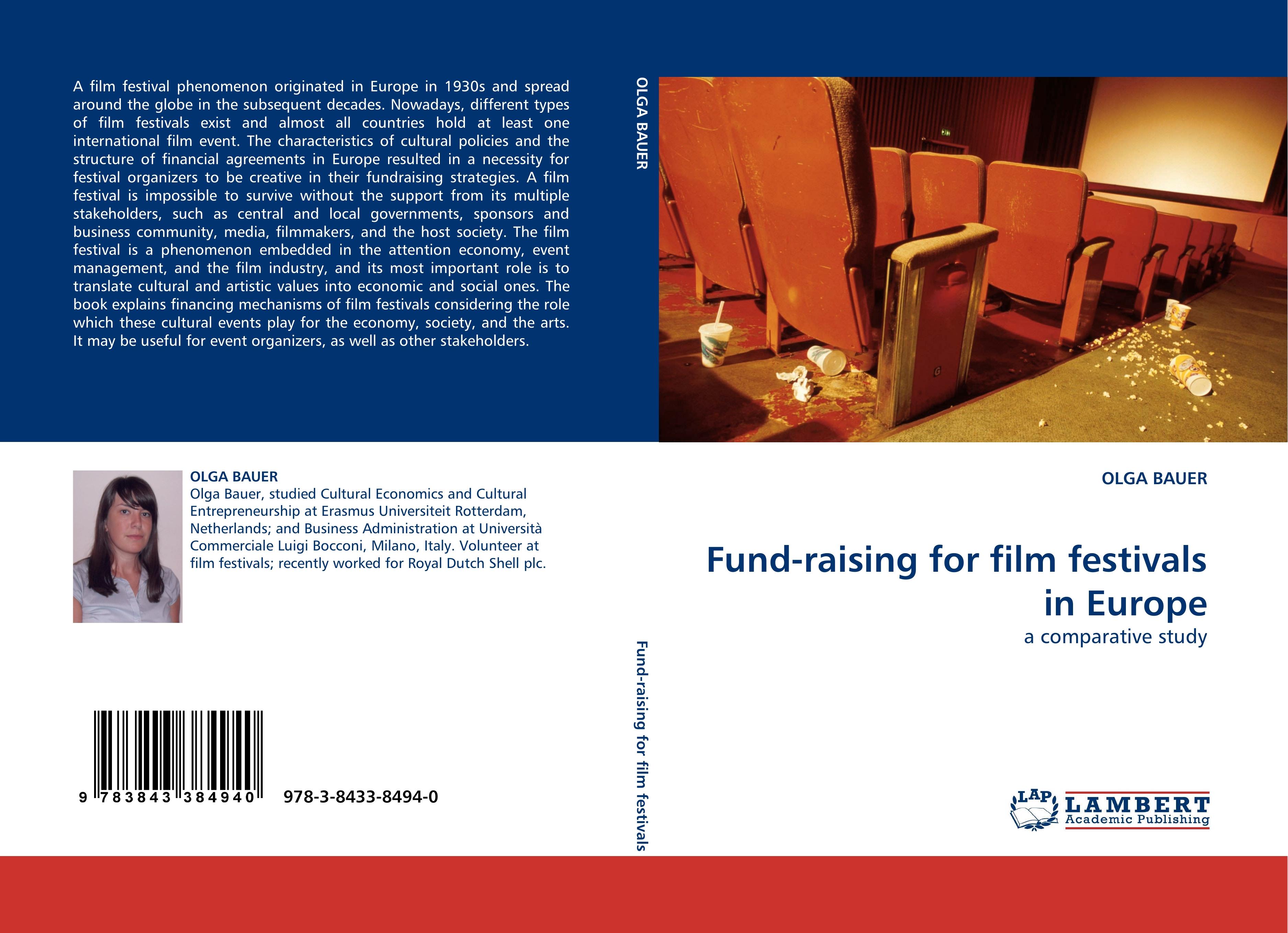 Vorderes Coverbild Fund-raising for film festivals in Europe