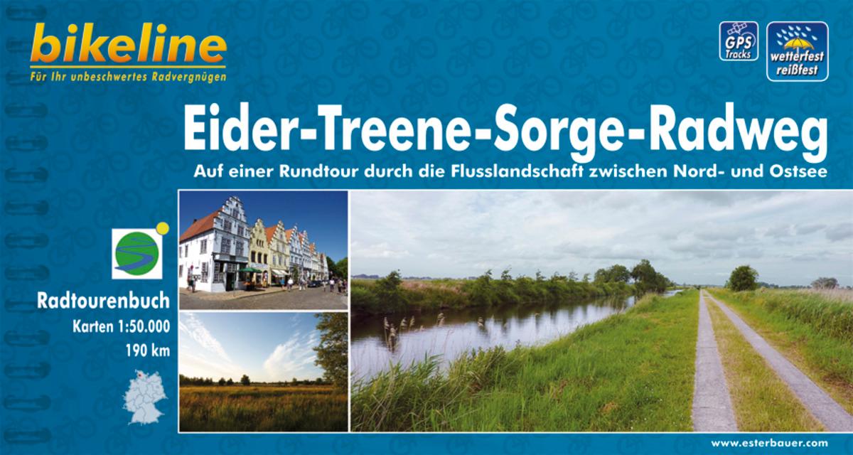 Vorderes Coverbild Bikeline Eider-Treene-Sorge-Radweg 1 : 50 000