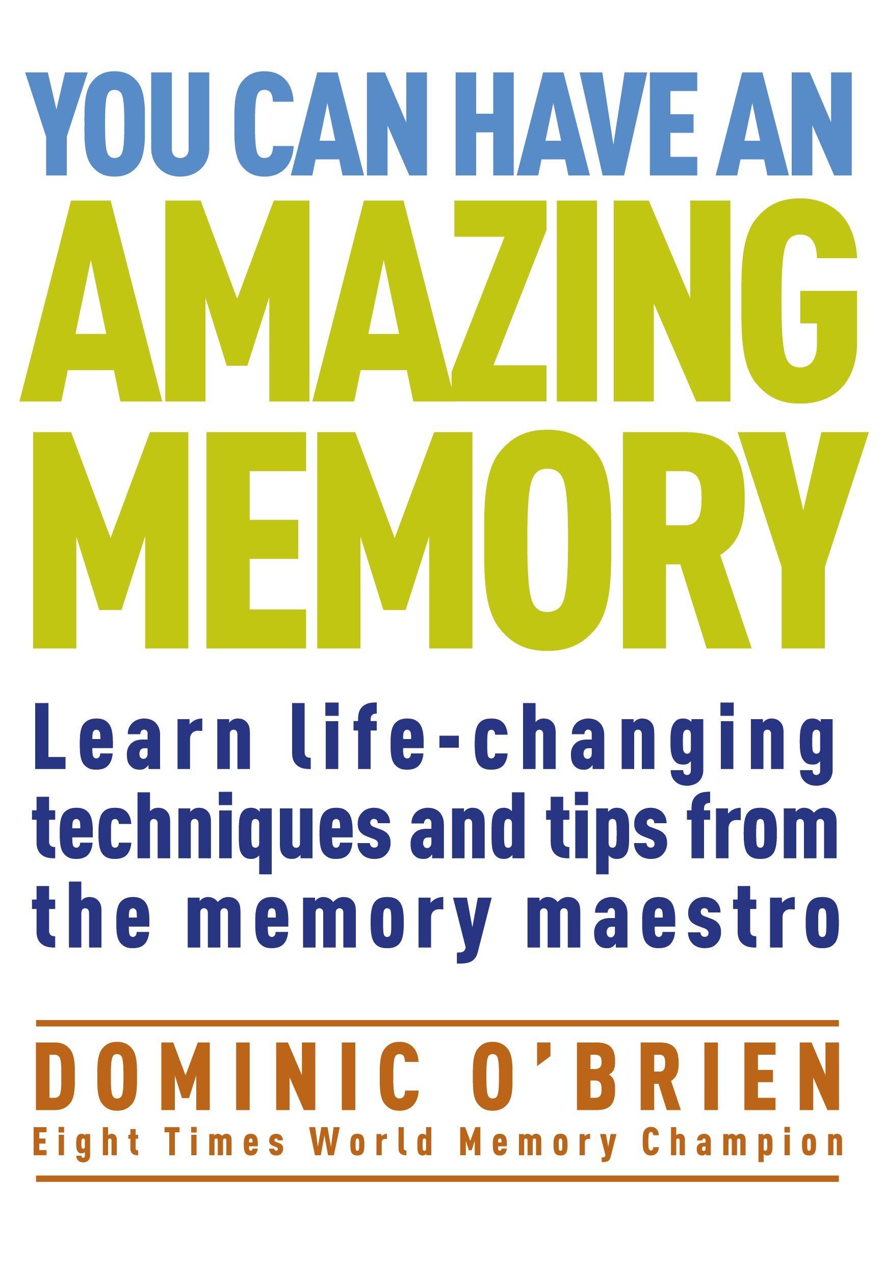 Vorderes Coverbild You Can Have an Amazing Memory