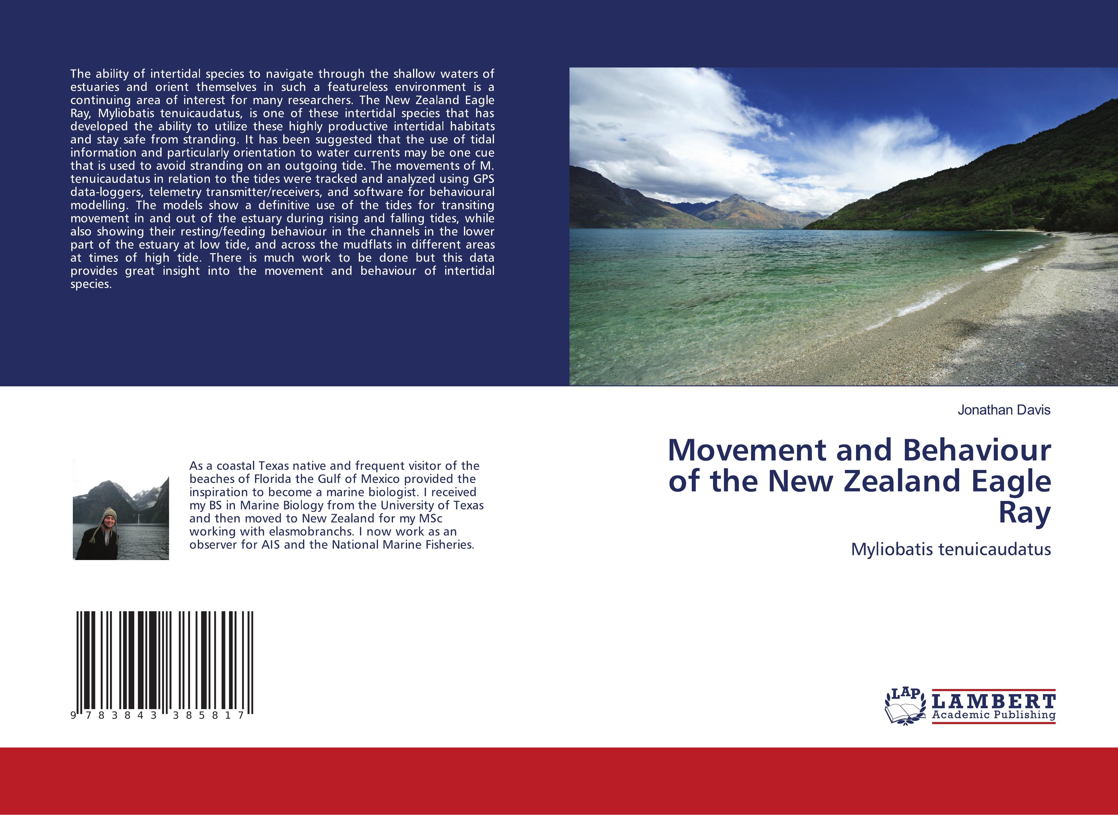 Vorderes Coverbild Movement and Behaviour of the New Zealand Eagle Ray