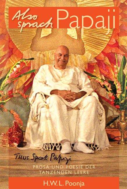 Vorderes Coverbild Also sprach Papaji