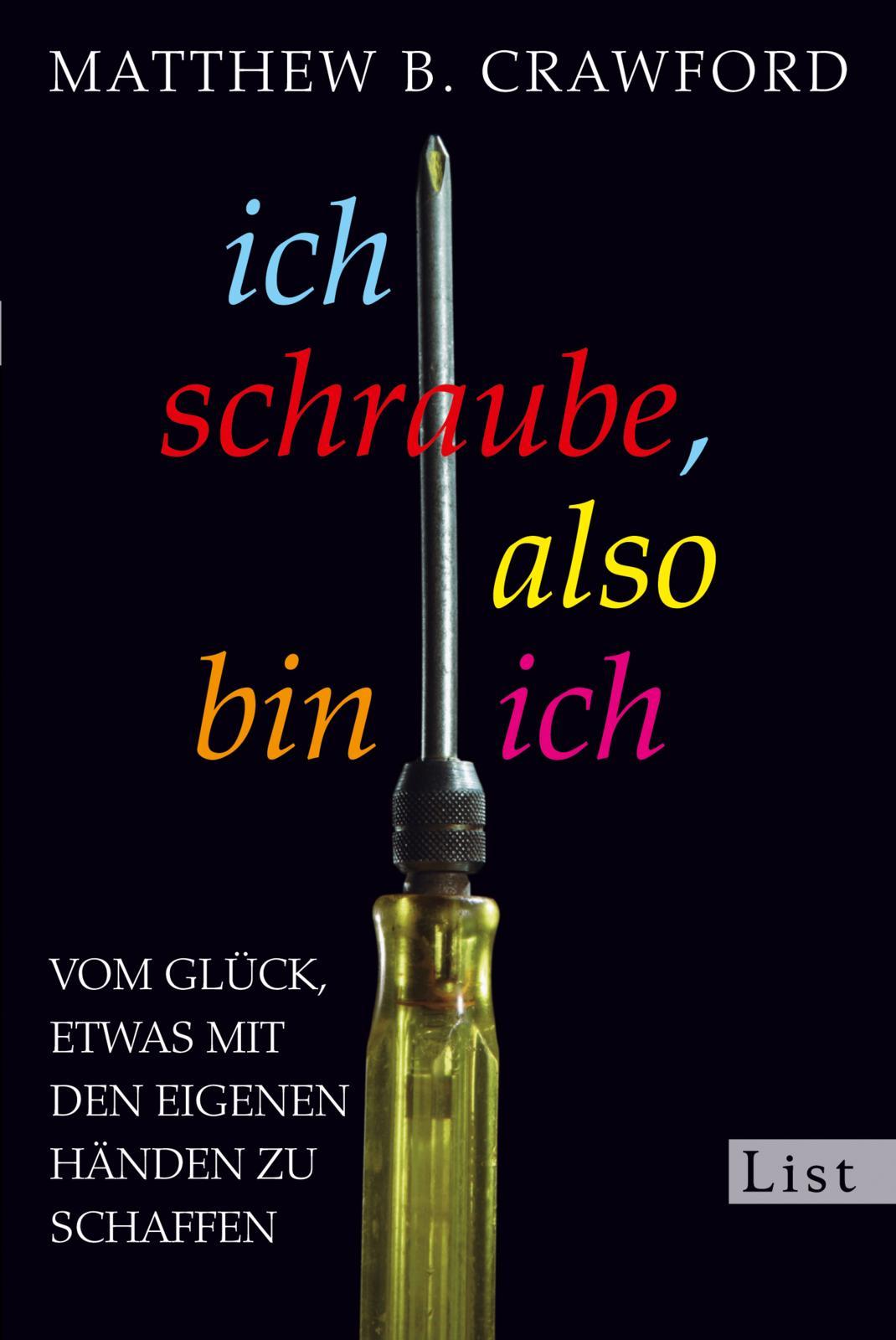 Vorderes Coverbild Ich schraube, also bin ich