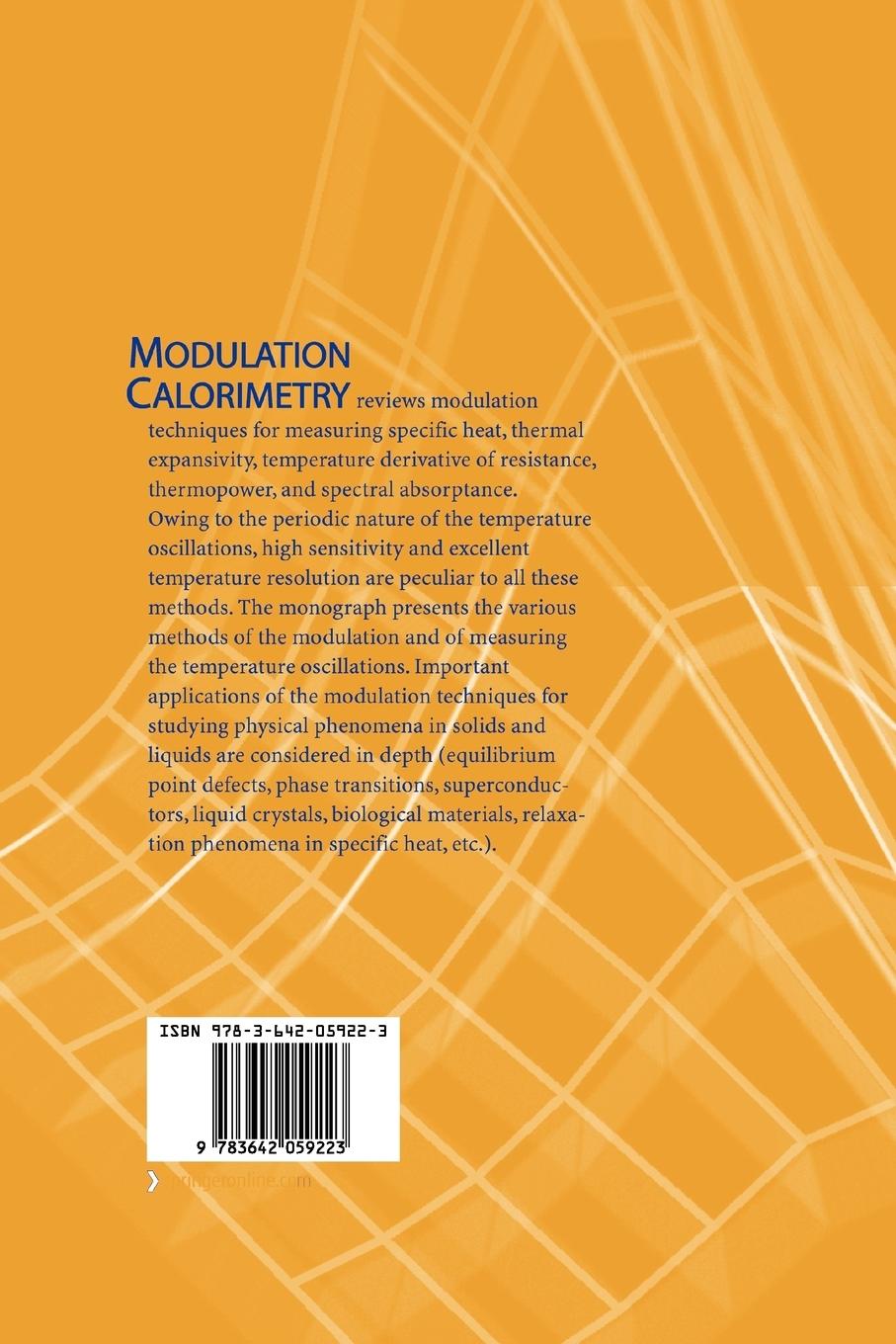 Rückseitencover Modulation Calorimetry
