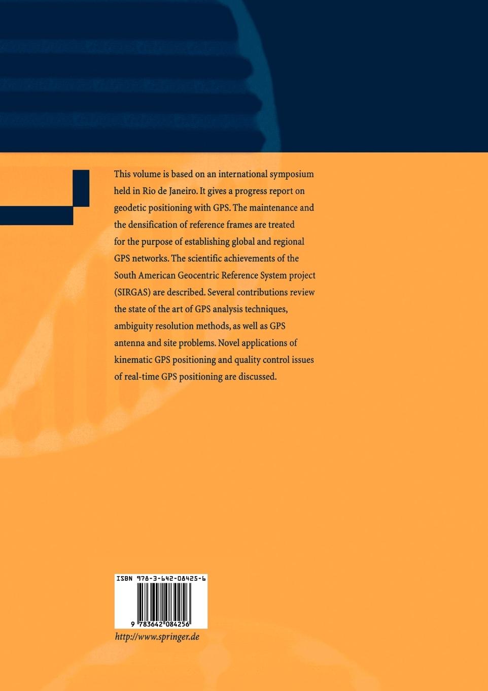 Rückseitencover Advances in Positioning and Reference Frames