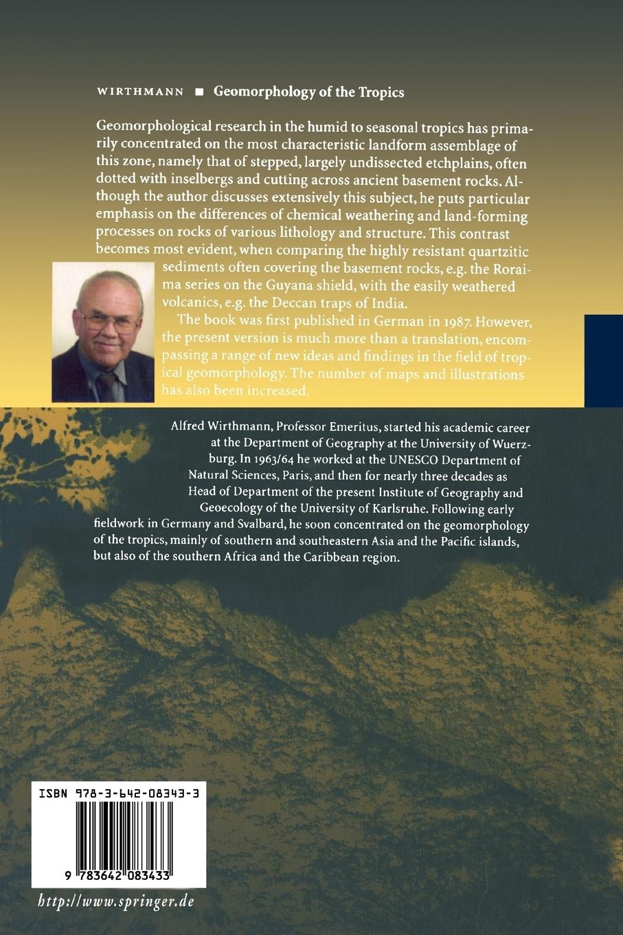 Rückseitencover Geomorphology of the Tropics