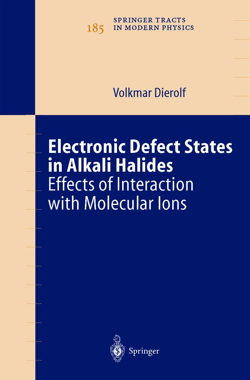 Vorderes Coverbild Electronic Defect States in Alkali Halides