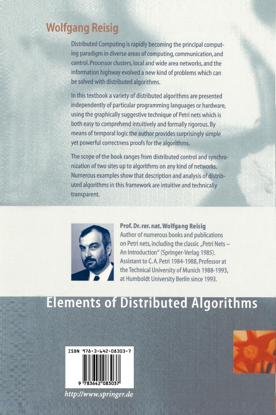 Rückseitencover Elements of Distributed Algorithms