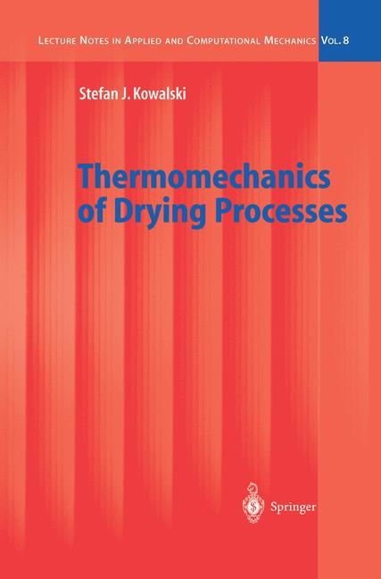 Vorderes Coverbild Thermomechanics of Drying Processes