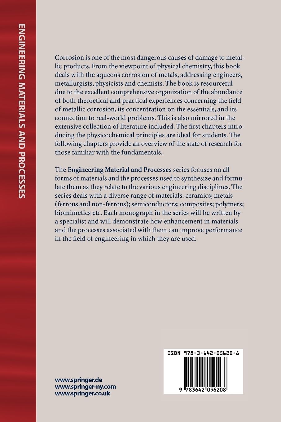Rückseitencover Corrosion of Metals