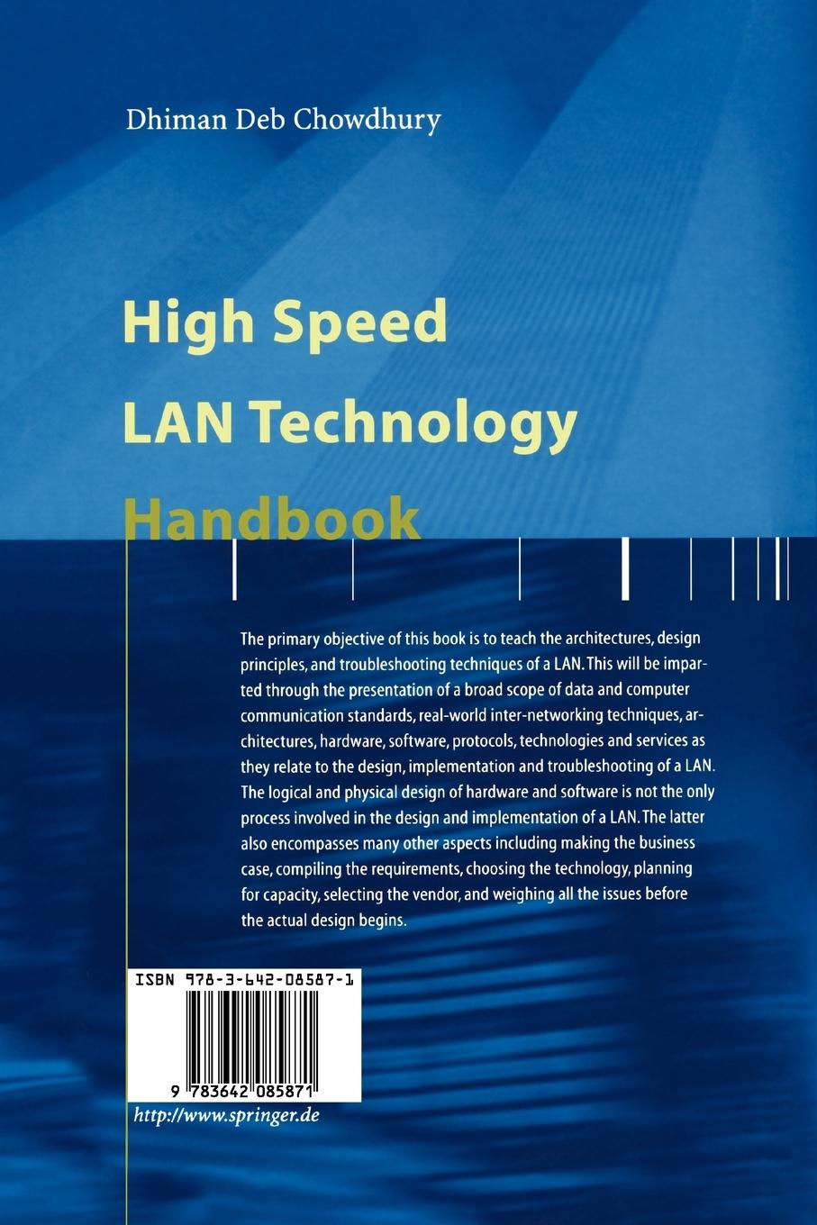 Rückseitencover High Speed LAN Technology Handbook