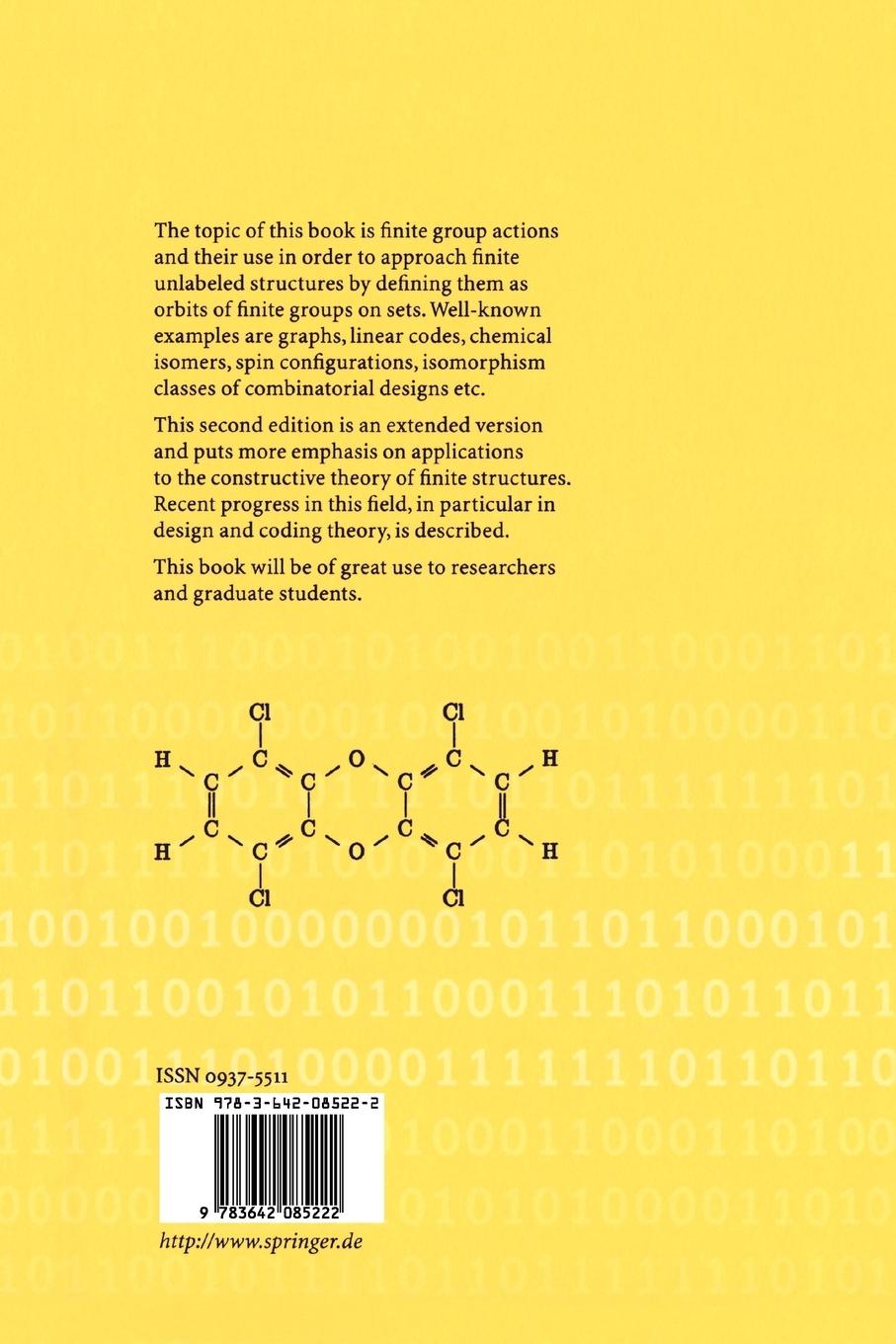 Rückseitencover Applied Finite Group Actions