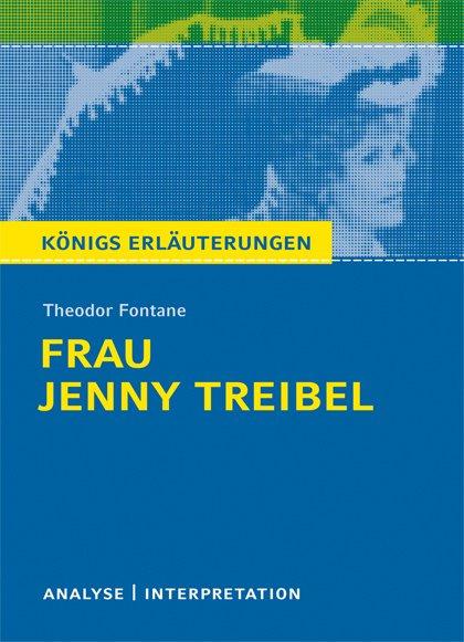 Vorderes Coverbild Frau Jenny Treibel. Textanalyse und Interpretation
