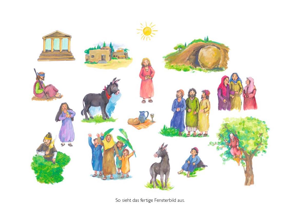 Beispielinhalt (Bild) Elias erlebt Ostern