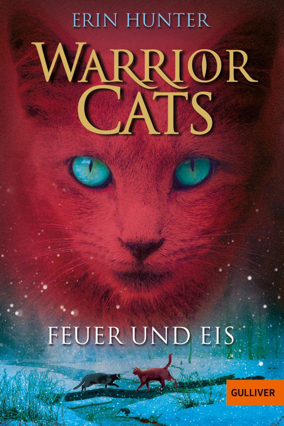 Vorderes Coverbild Warrior Cats Staffel 1/02. Feuer und Eis