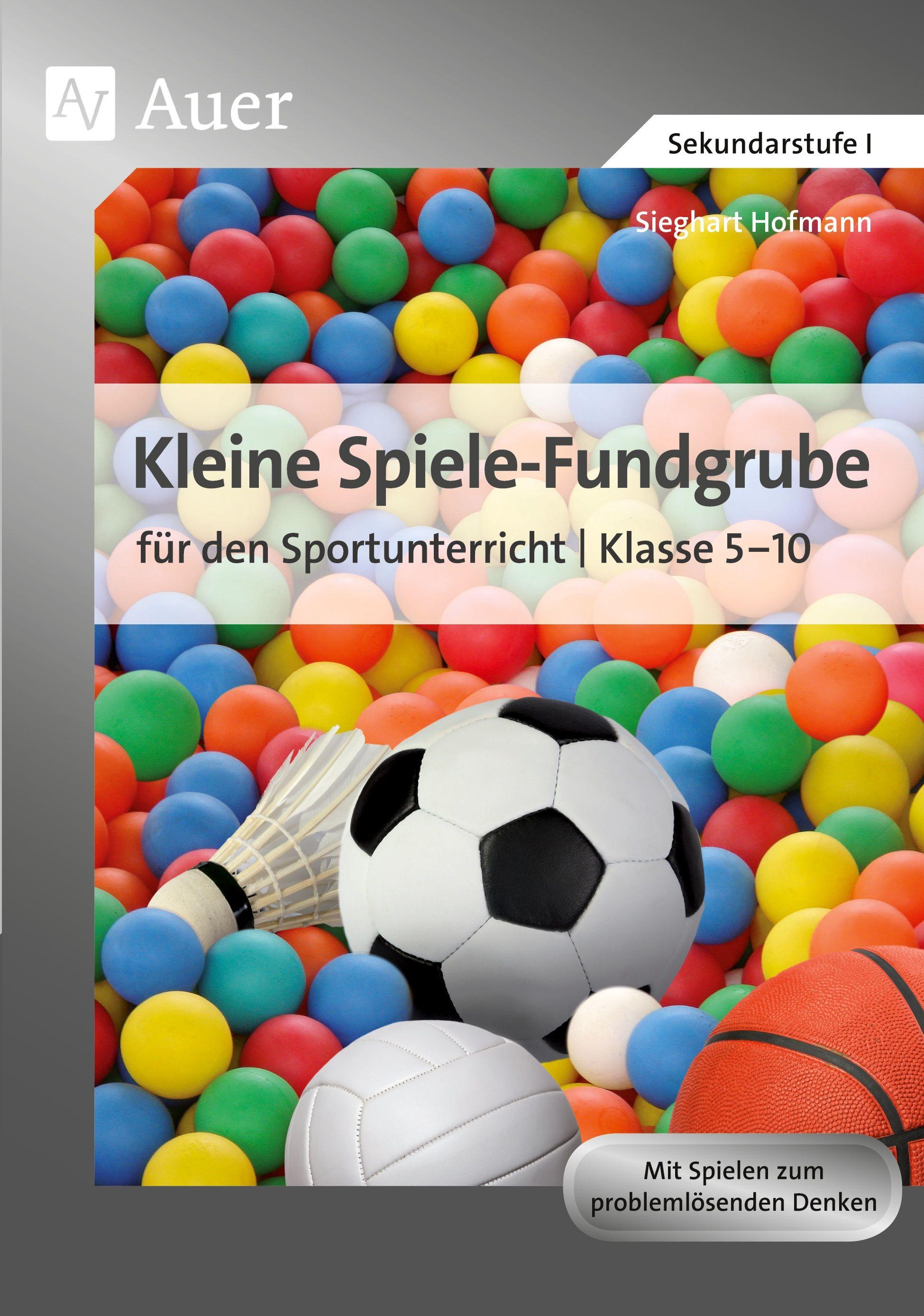 Vorderes Coverbild Kleine Spiele-Fundgrube für den Sportunterricht