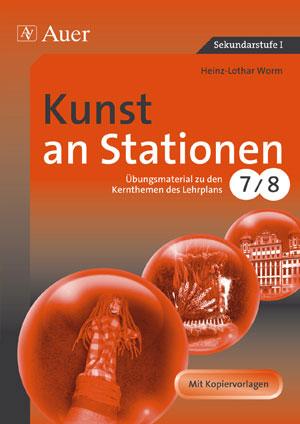 Vorderes Coverbild Kunst an Stationen