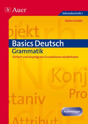 Vorderes Coverbild Basics Deutsch: Grammatik