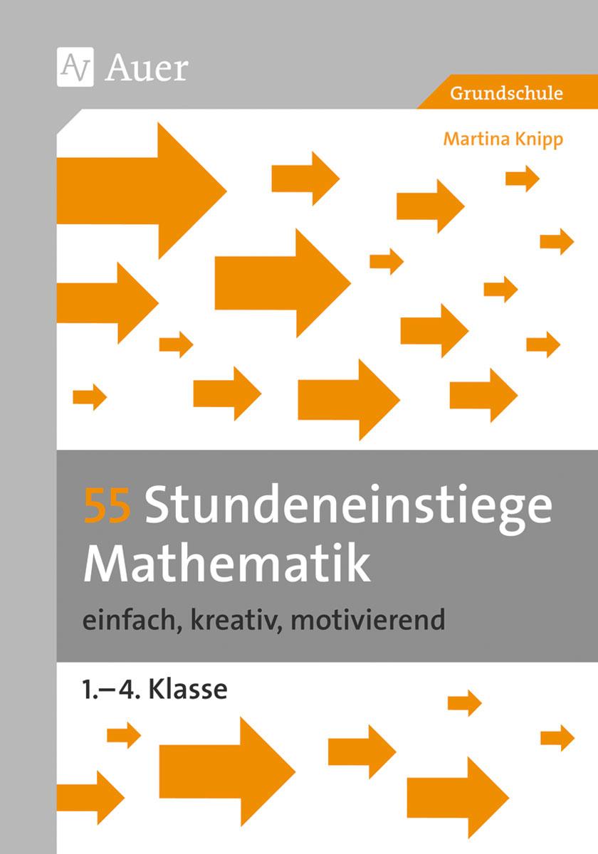 Vorderes Coverbild 55 Stundeneinstiege Mathematik