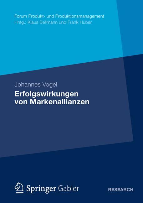 Vorderes Coverbild Erfolgswirkungen von Markenallianzen