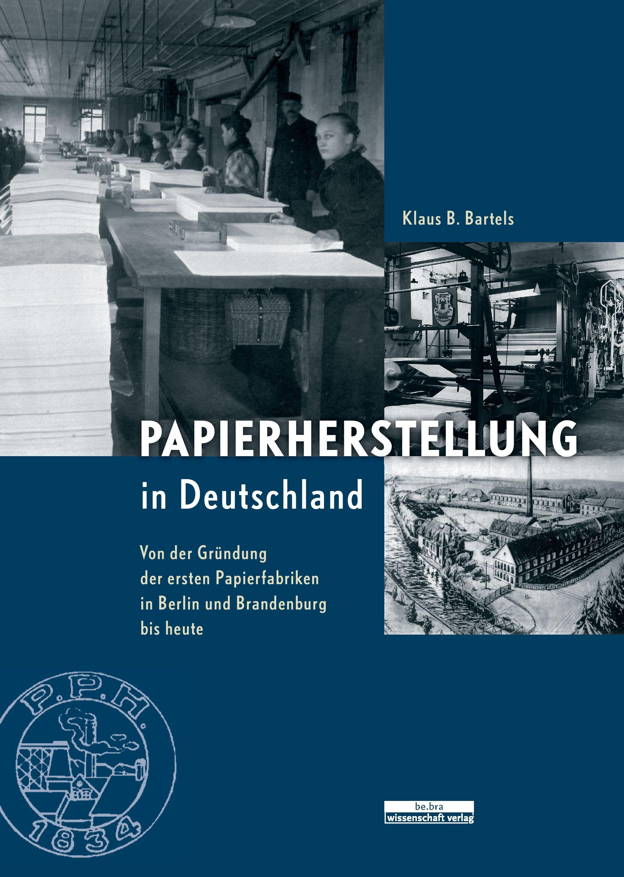 Vorderes Coverbild Papierherstellung in Deutschland