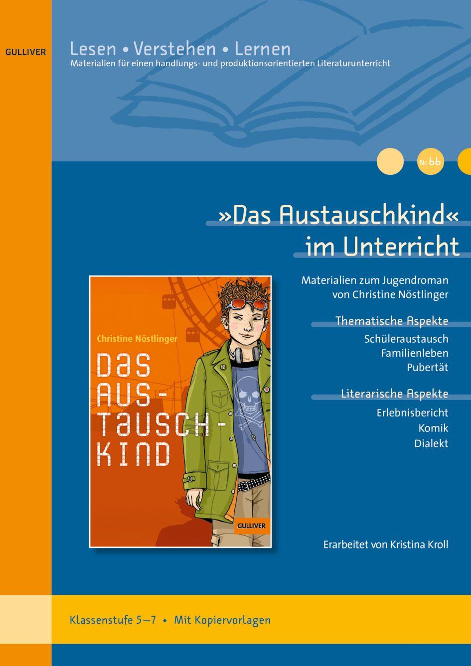 Vorderes Coverbild »Das Austauschkind« im Unterricht