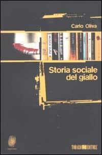 Vorderes Coverbild Storia sociale del giallo