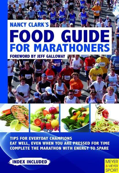Vorderes Coverbild Nancy Clark's Food Guide for Marathoners
