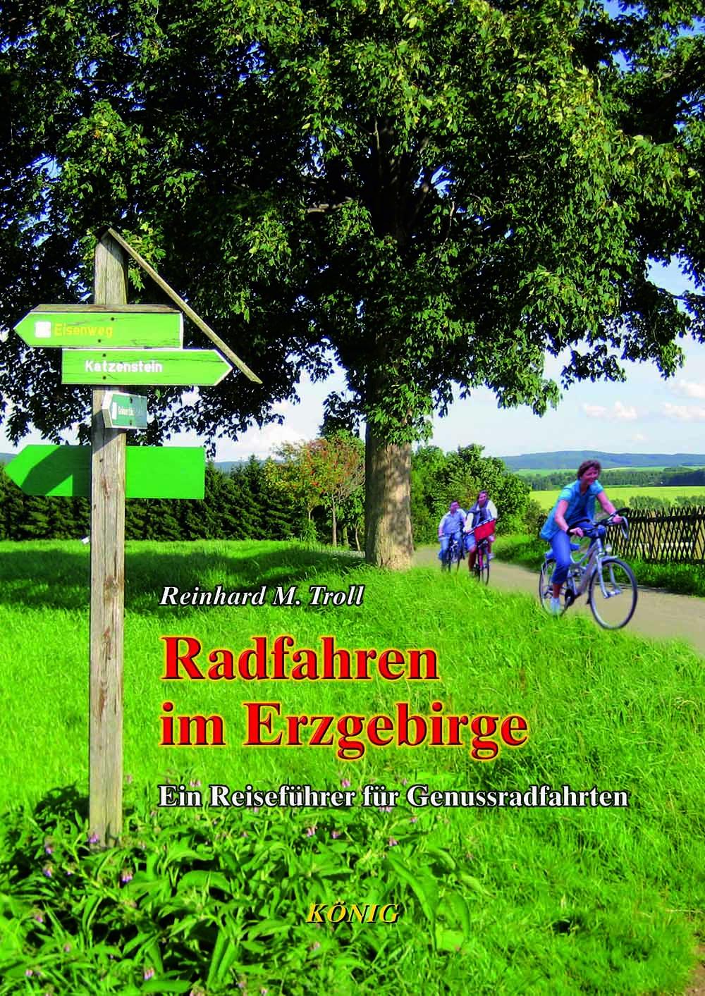 Vorderes Coverbild Radfahren im Erzgebirge