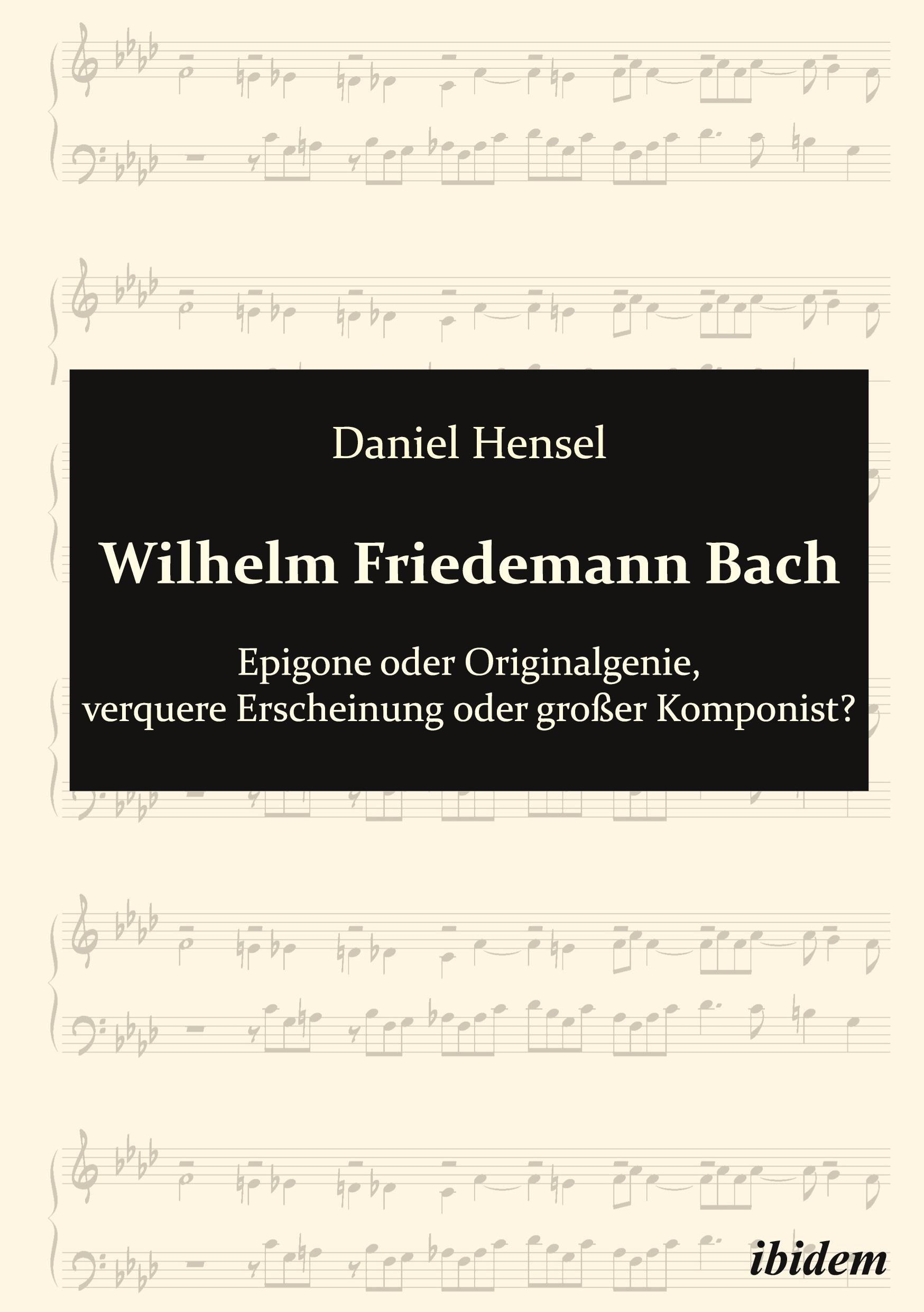 Vorderes Coverbild Wilhelm Friedemann Bach