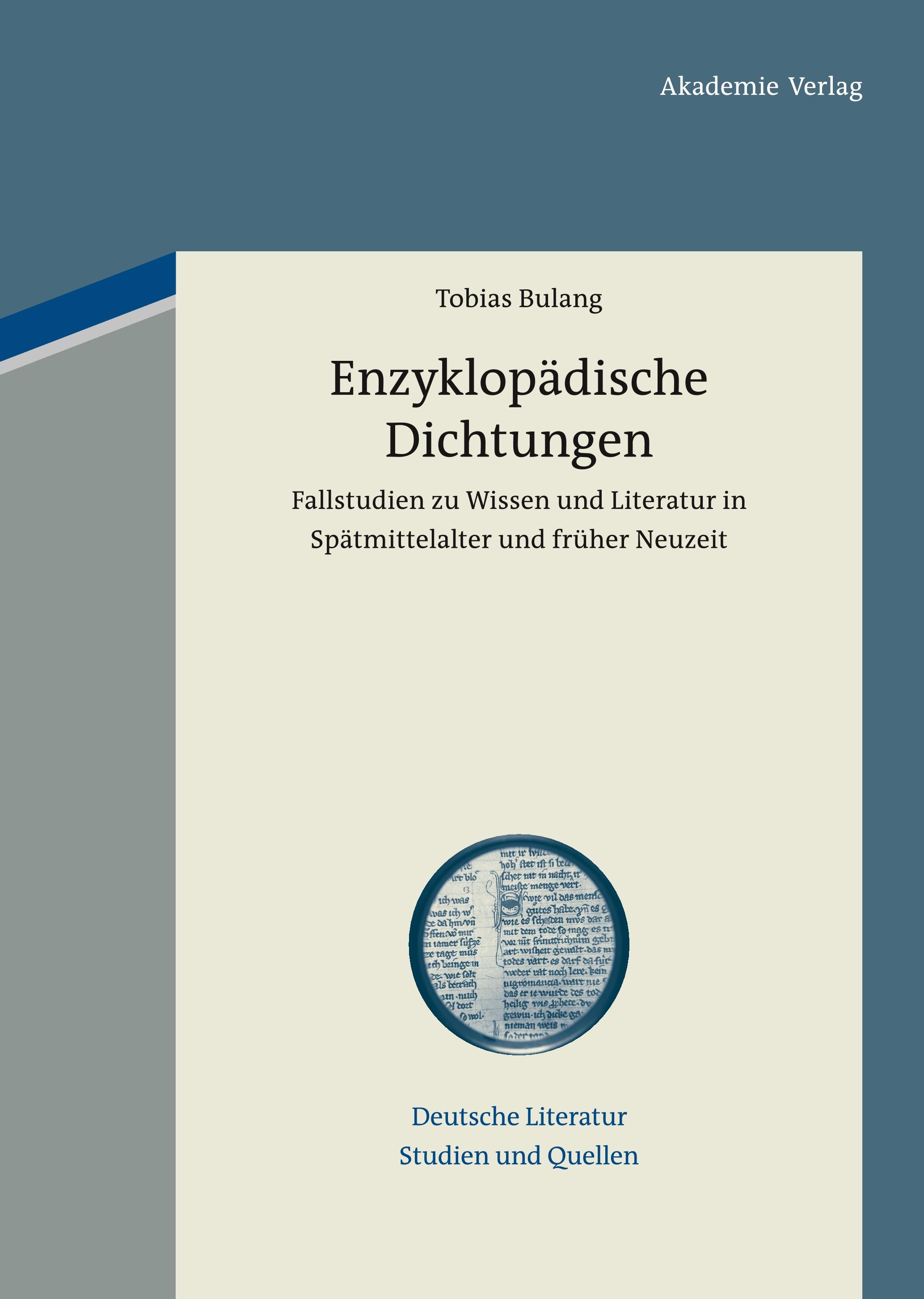 Vorderes Coverbild Enzyklopädische Dichtungen