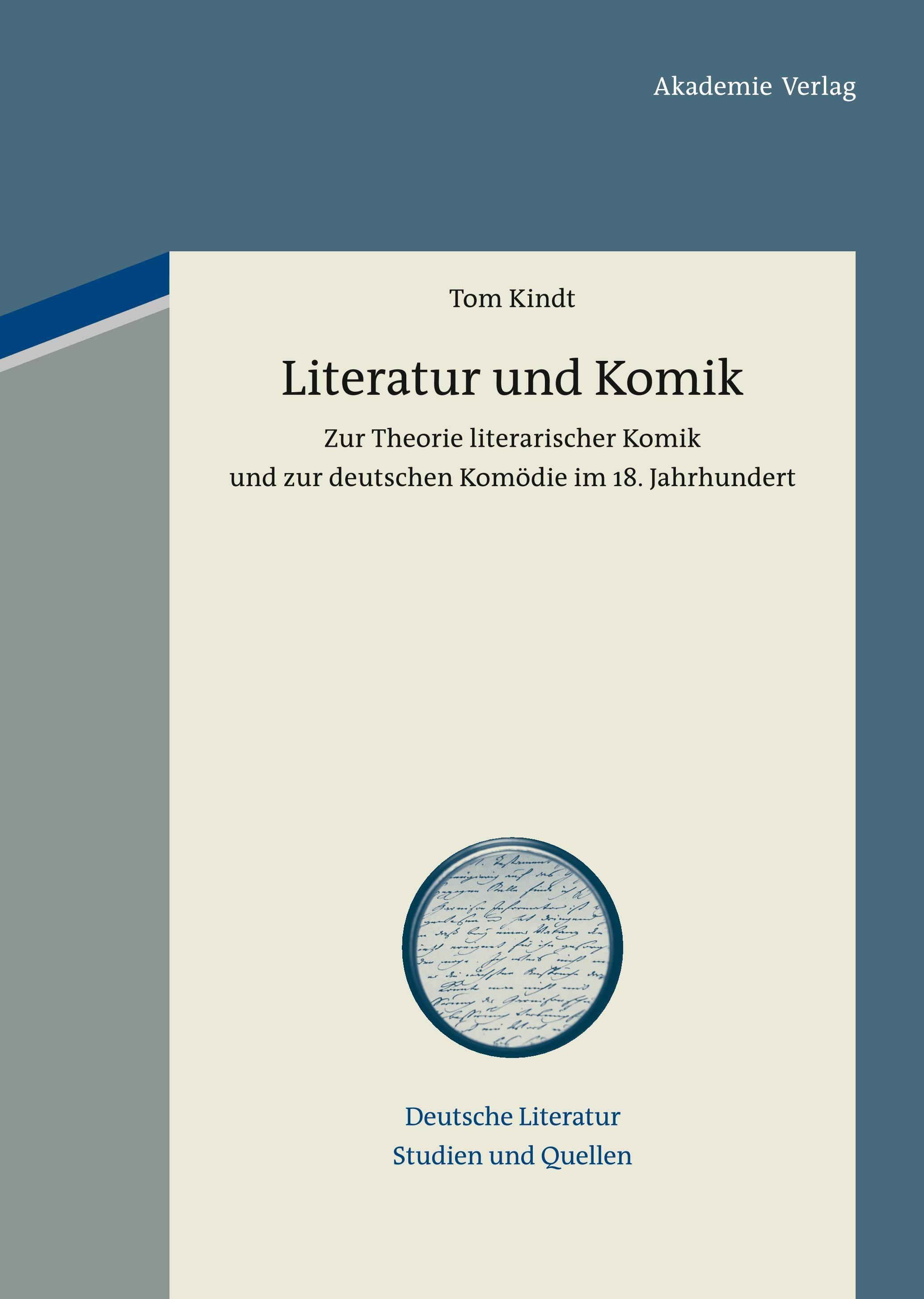 Vorderes Coverbild Literatur und Komik