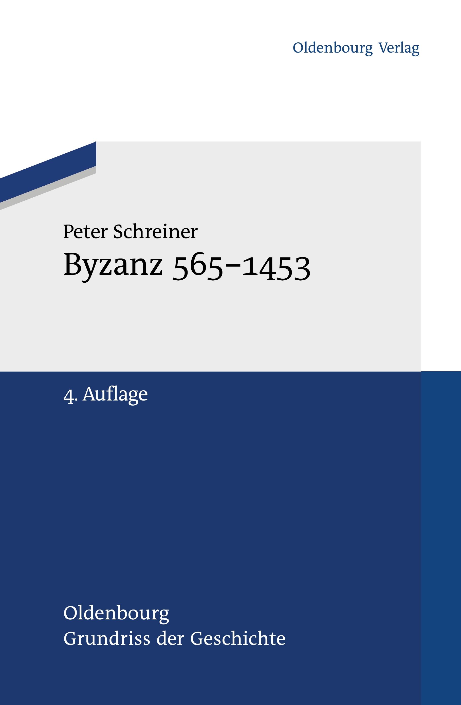 Vorderes Coverbild Byzanz 565-1453