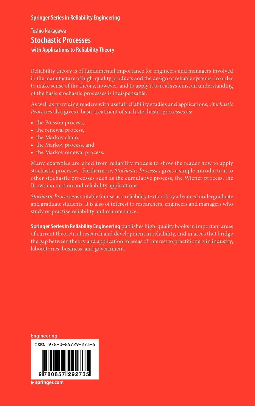 Rückseitencover Stochastic Processes