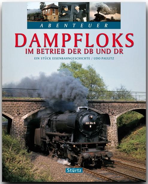 Vorderes Coverbild Dampfloks im Betrieb der DB und DR