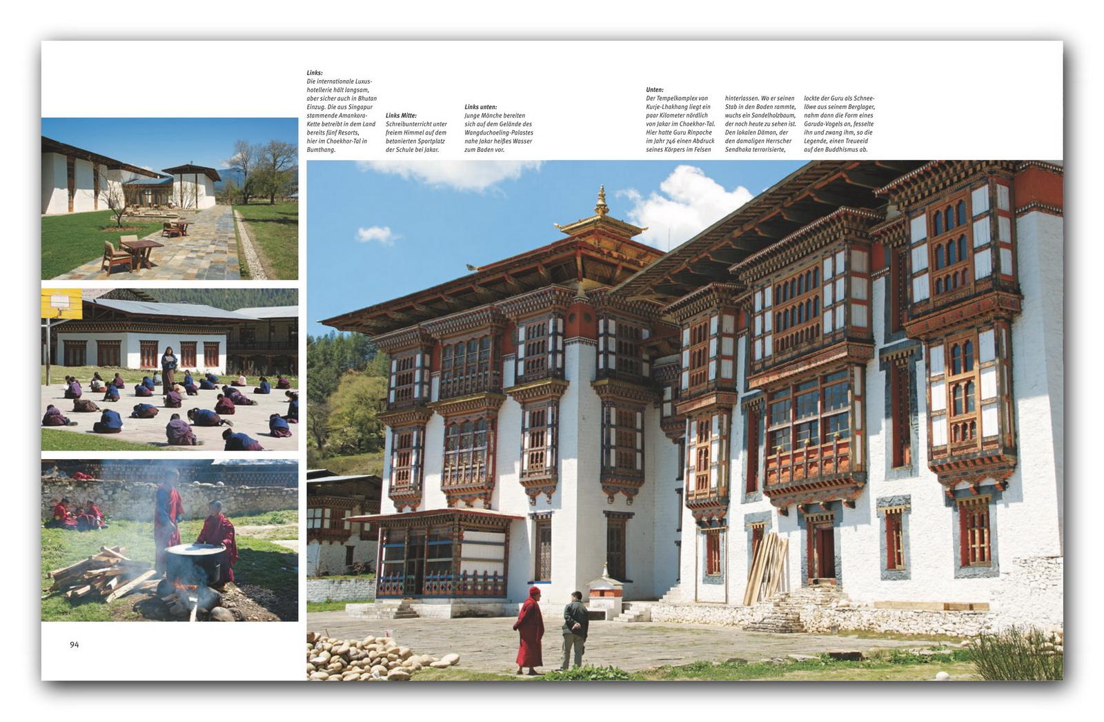 Beispielinhalt (Bild) Reise durch Bhutan