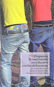 Vorderes Coverbild Propuestas de intervención socioeducativa con las adolescencias