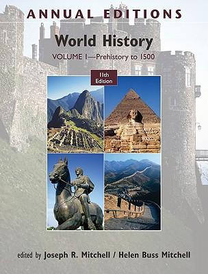 Vorderes Coverbild World History, Volume 1: Prehistory to 1500