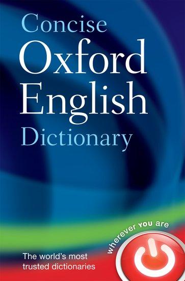 Vorderes Coverbild Concise Oxford English Dictionary