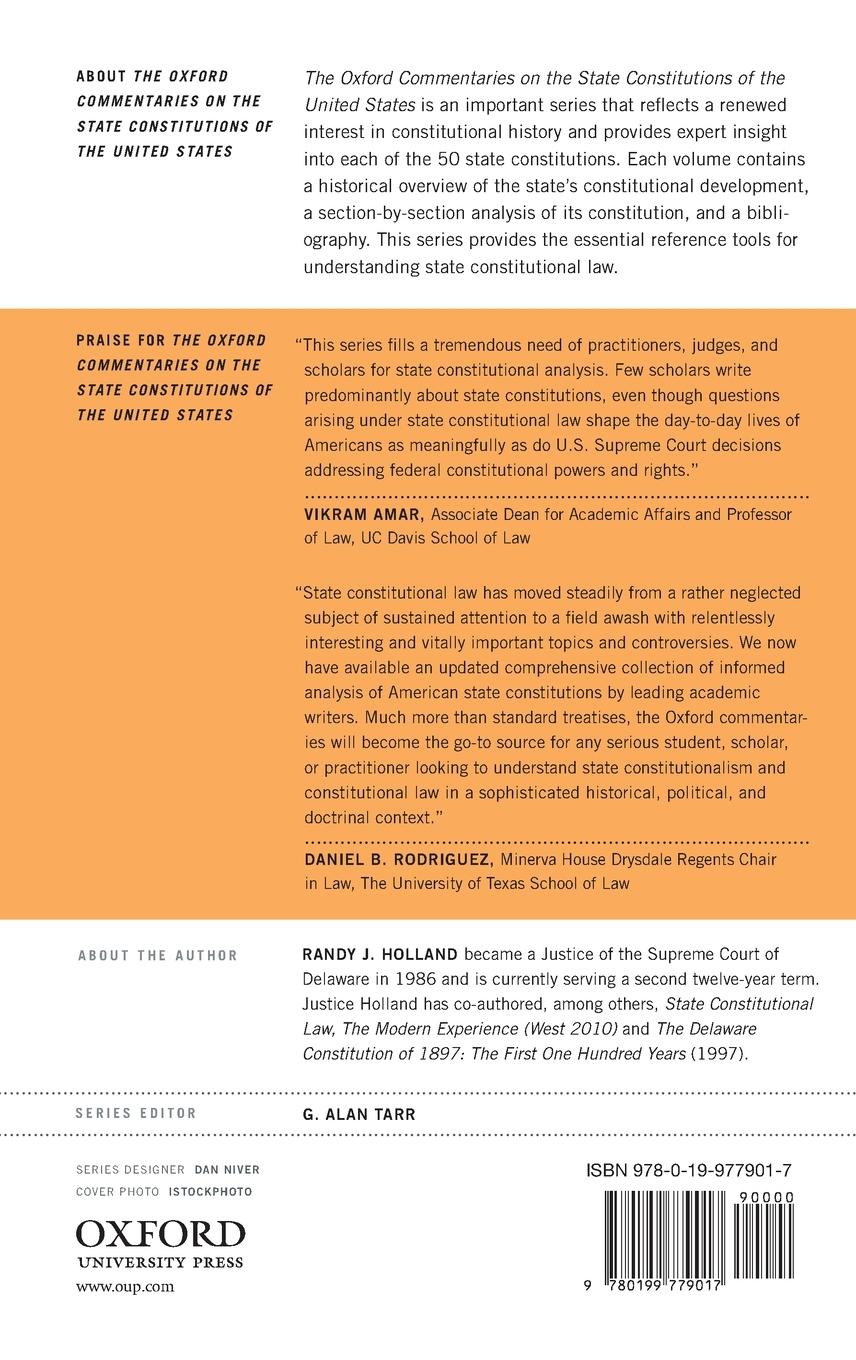 Rückseitencover The Delaware State Constitution