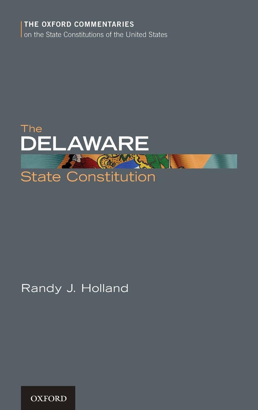 Vorderes Coverbild The Delaware State Constitution
